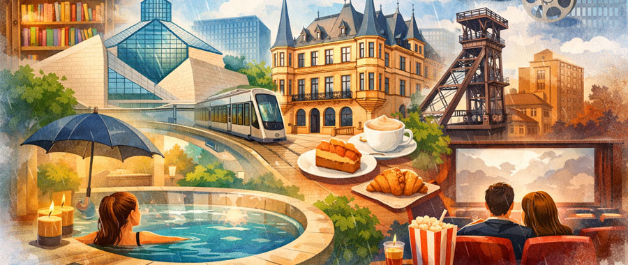 Bons Plans au Luxembourg durant le Week-end sous la Pluie